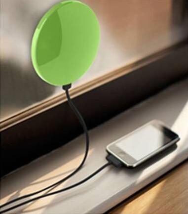 Solar Window Charger | Portable 1800mAh Power Bank with Suction Mount & USB Output for Phones & Devices