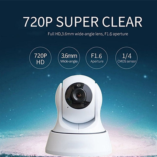 720P WiFi Smart Security Camera | Wireless IP Cam with Night Vision & Motion Alerts