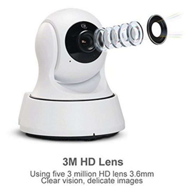 720P WiFi Smart Security Camera | Wireless IP Cam with Night Vision & Motion Alerts