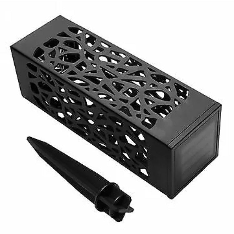 Solar Garden Pathway Light | Hollow-Carved LED Lantern, Waterproof & Wireless for Outdoor Lawn Décor