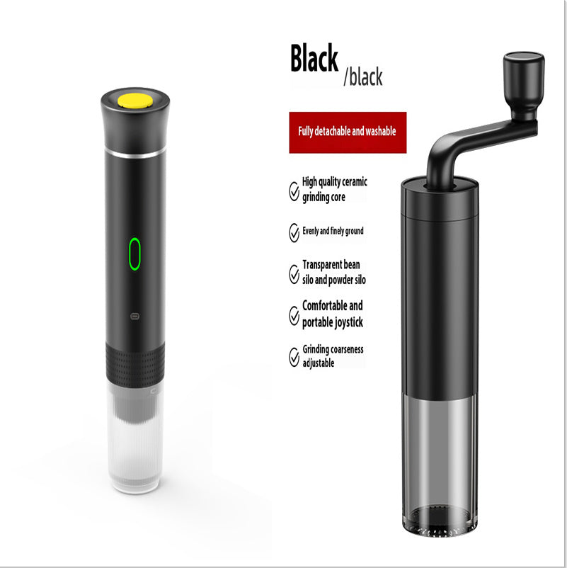 3-in-1 Portable Espresso Maker | USB Rechargeable Coffee Machine for Travel, Office & Capsule Brewing