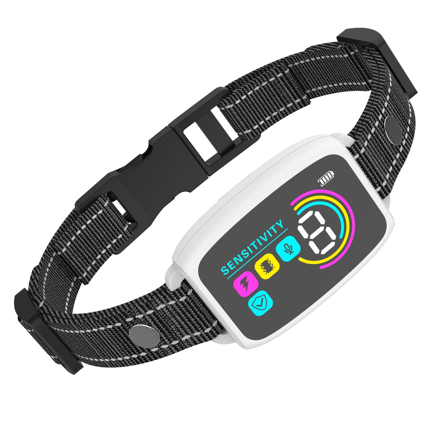 Smart Anti-Barking Dog Collar – AI Adjustable Modes + Safe No-Shock Options & IP67 Waterproof