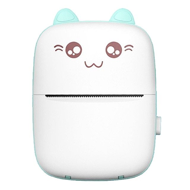 Mini Bluetooth & WiFi Pocket Printer | Portable Note, Photo & Label Printer for Students & Home