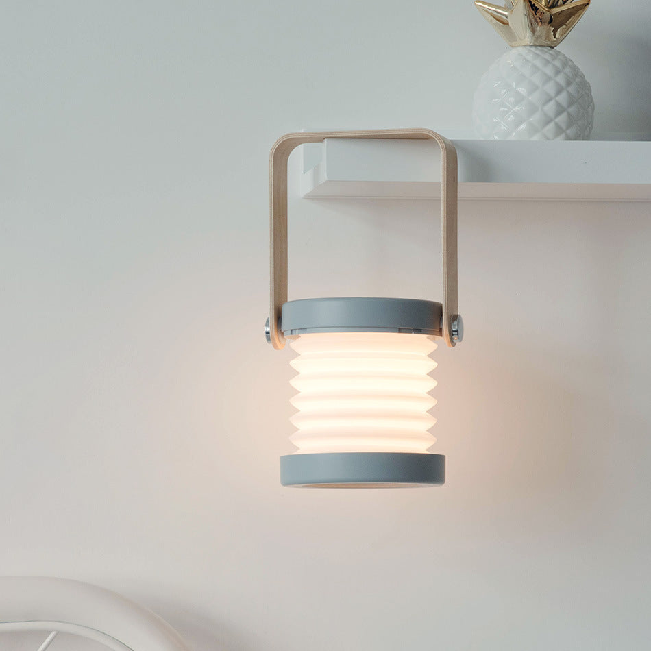 Foldable Touch LED Night Light – Dimmable, USB Rechargeable, Eco-Friendly Portable Lamp for Home & Reading