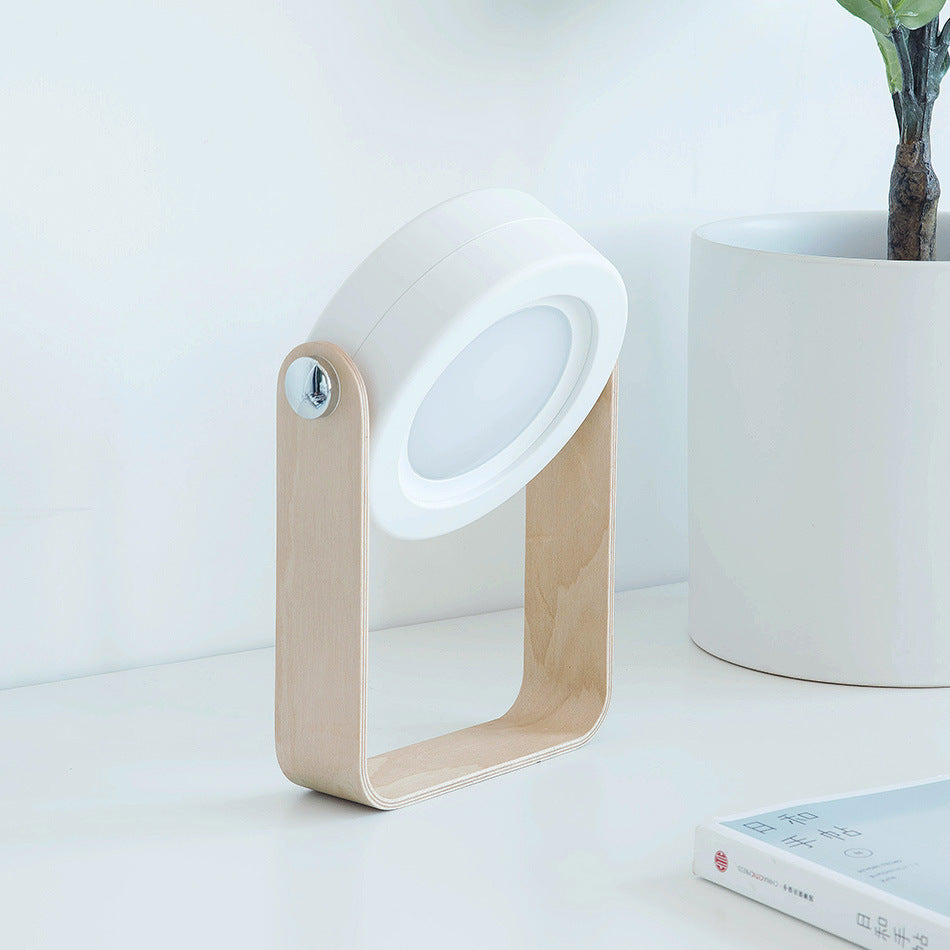Foldable Touch LED Night Light – Dimmable, USB Rechargeable, Eco-Friendly Portable Lamp for Home & Reading