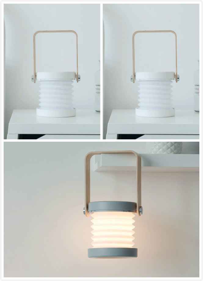 Foldable Touch LED Night Light – Dimmable, USB Rechargeable, Eco-Friendly Portable Lamp for Home & Reading