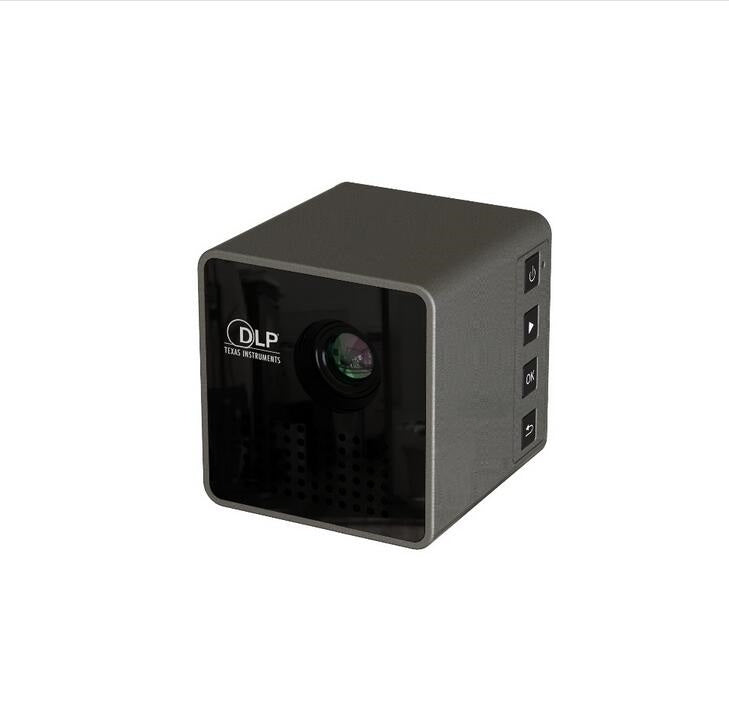 P1 Mini Pocket WiFi Projector | Smart DLP LED with Wireless Screen Mirroring & Built-In Battery
