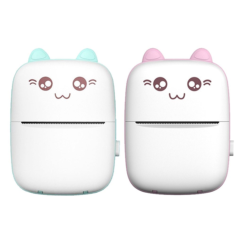 Mini Bluetooth & WiFi Pocket Printer | Portable Note, Photo & Label Printer for Students & Home