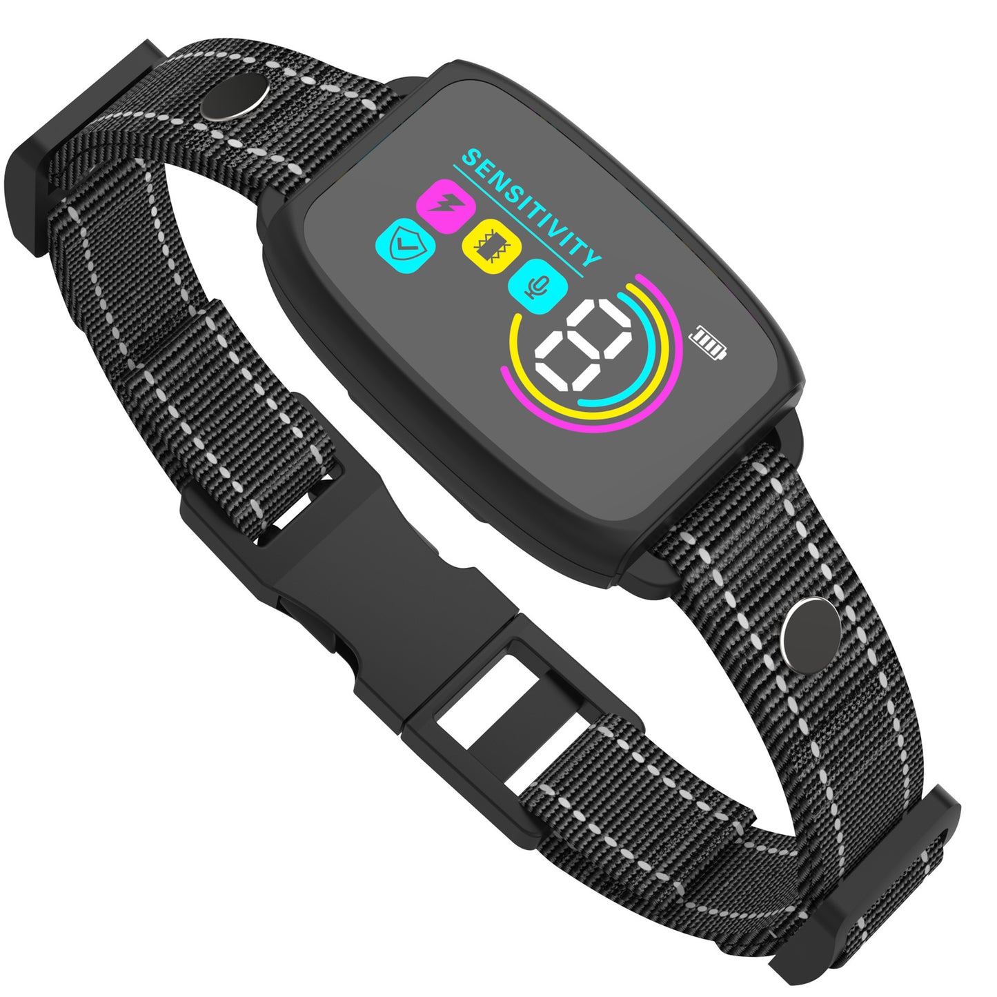 Smart Anti-Barking Dog Collar – AI Adjustable Modes + Safe No-Shock Options & IP67 Waterproof