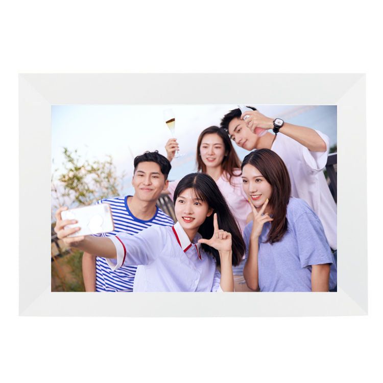 Smart WiFi Digital Photo Frame | 10.1" Touch Screen with Auto Rotation & Secure Photo Sharing