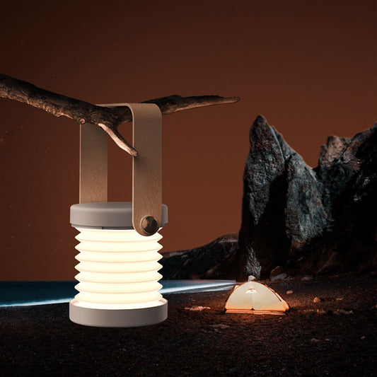 Foldable Touch LED Night Light – Dimmable, USB Rechargeable, Eco-Friendly Portable Lamp for Home & Reading