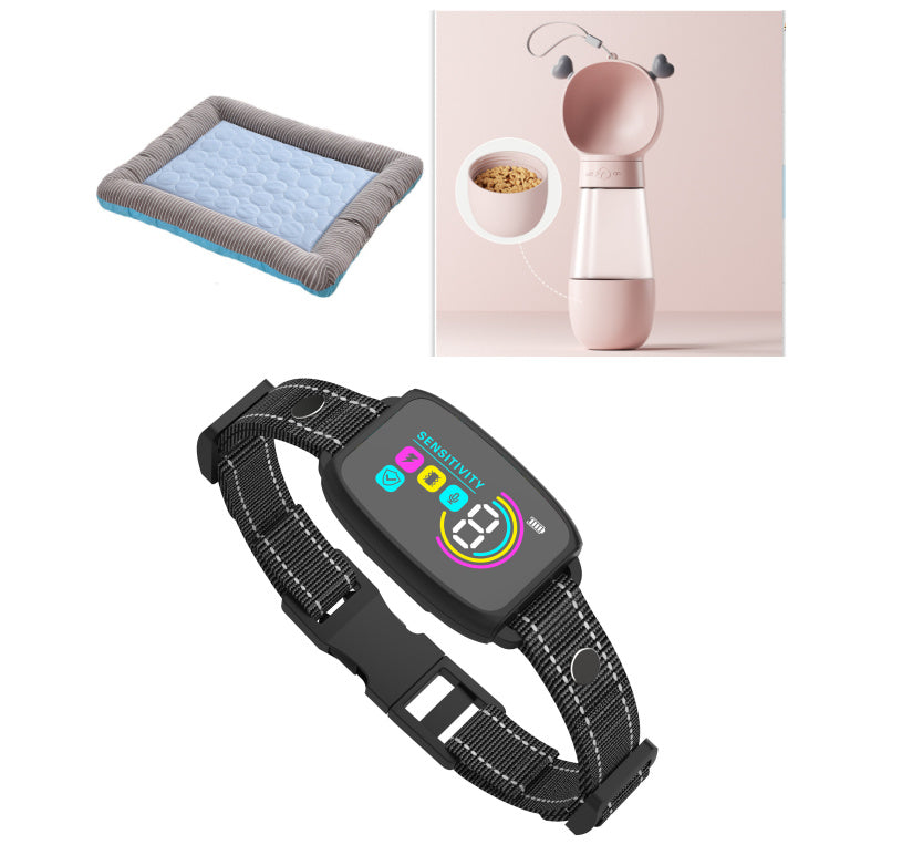 Smart Anti-Barking Dog Collar – AI Adjustable Modes + Safe No-Shock Options & IP67 Waterproof