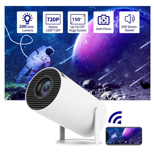 Magcubic HY300 Portable Projector | Home Theater 180° Projection with Auto Keystone & 4K Support