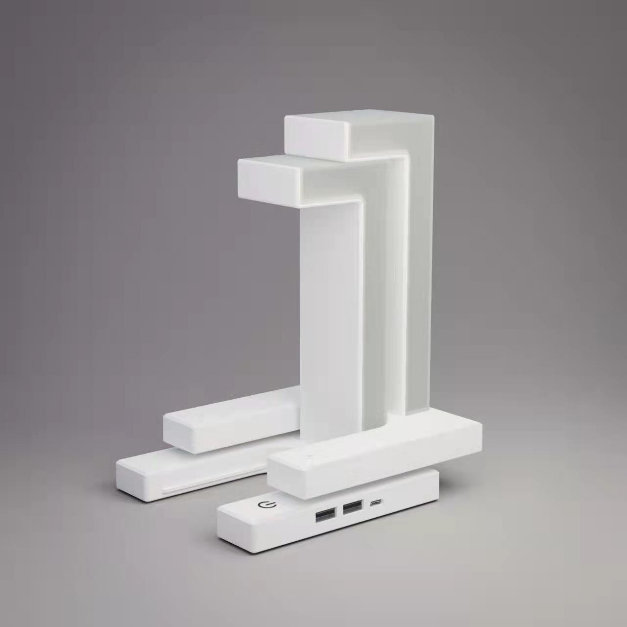 Magnetic Floating LED Table Lamp – Wireless Charging Night Light with Touch Control & Foldable Design for Eye-Friendly Lighting