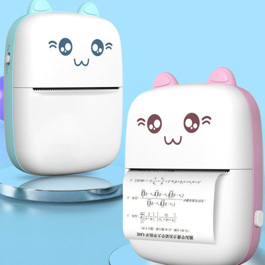 Mini Bluetooth & WiFi Pocket Printer | Portable Note, Photo & Label Printer for Students & Home
