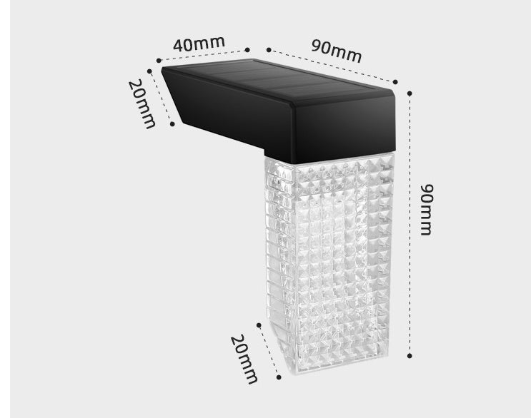 LED Solar Stairs Lights | Waterproof Outdoor Step Deck Light with Auto Sensor & Warm Glow for Garden & Fence