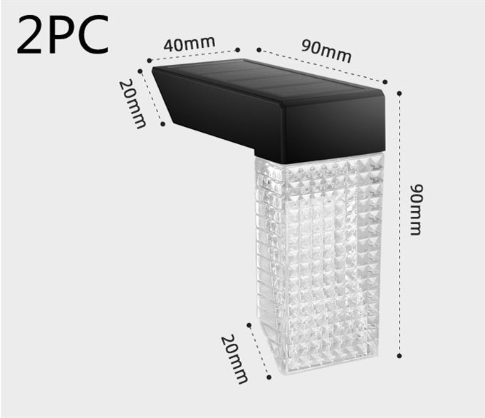 LED Solar Stairs Lights | Waterproof Outdoor Step Deck Light with Auto Sensor & Warm Glow for Garden & Fence